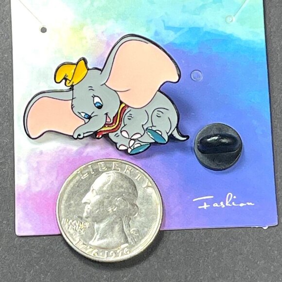 Dumbo Clown Lapel Pin Elephant Enamel Badge Brooch Accessories Jewelry Gift Pin - Picture 2 of 5